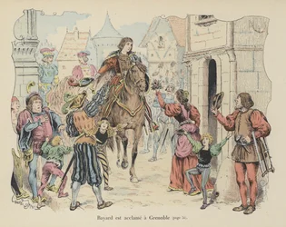 The Chevalier de Bayard Acclaimed on His Arrival in Grenoble, France